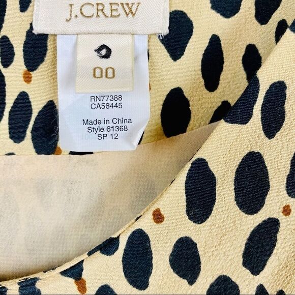 J. CREW Leopard print shift dress with pockets - Picture 6 of 6